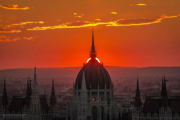 Закат в Будапеште